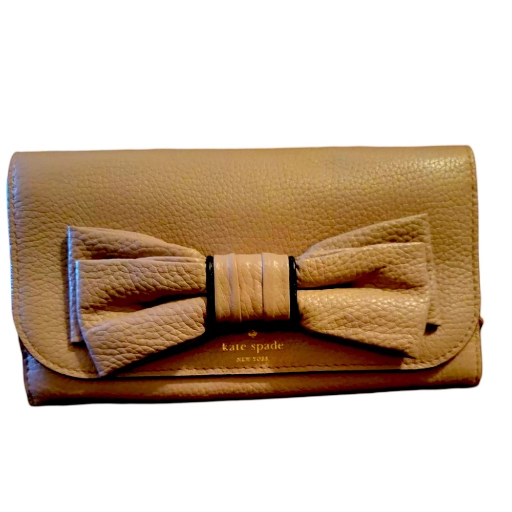 KATE SPADE BOW WALLET NWOT
